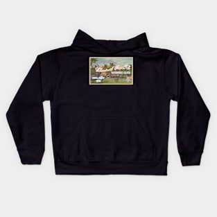 Chemtrails Postcard - Lana Del Rey (design 2) Kids Hoodie